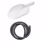 Commercial Ice Crusher - 3kg/min - 80W - Stainless steel - incl. 1kg storage hopper