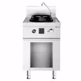 Plynový sporák wok - 15 kW - 1 plotýnka - včetně 1 mini vodního sloupce