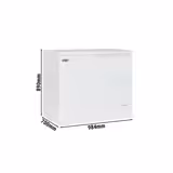 Lada congelatoare - 985 mm - 227 litri - capac din plastic - inclusiv separator