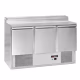 Mesa saladette de preparación Compacta ECO - 1368x700mm - con 3 puertas - para 8x GN 1/6