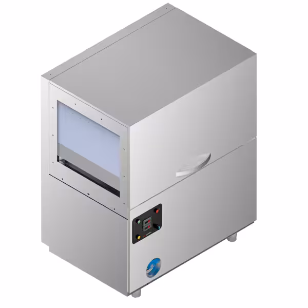 Korbtransportspülmaschine - Digital - 11,25 kW - mit Reiniger- & Klarspülerpumpe