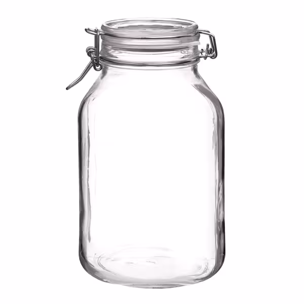 (6 stuks) Voorraadpot Bormioli Rocco | DUBLIN - 3 liter - met beugelsluiting
