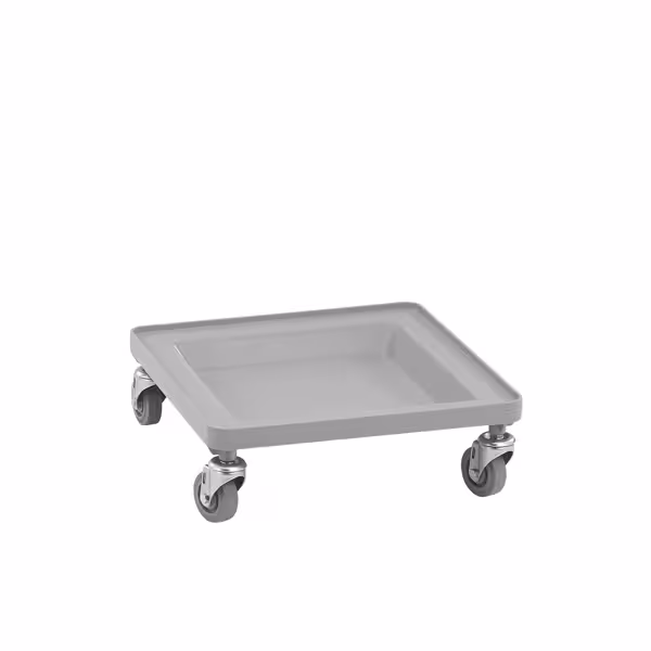 CAMBRO | CAMDOLLY® – wózek transportowy – pasujący do CAMBRO | CAMRACK® 1/1 – szary