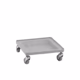 CAMBRO | CAMDOLLY® - Cărucior pentru coșuri de vase - compatibil cu CAMBRO | CAMRACK® 1/1 - Gri