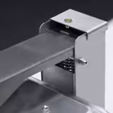 Commercial Contact Grill / Panini Press - Smooth Top & Bottom - 2.2 kW - 350×330 mm grill area - Stainless steel body, Aluminium plates