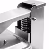 Kontaktgrill - 2,20 kW - plattor: slät botten & räfflad topp - Grillyta: 350x330 mm