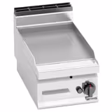 Fry-top pe gaz - 6,9 kW - suprafață Netedă - suprafață de gătire: 395x500 mm - de banc