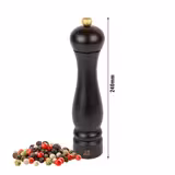 (6 stuks) PEUGEOT | CLERMONT - Pepermolen - Hout chocolade - Hoogte: 240mm