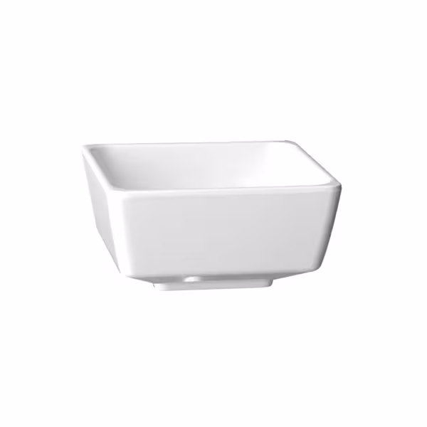 (36 unidades) Recipientes para imersão - FLOAT - melamina - 30 ml - quadrado - branco
