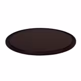 (12 szt.) Talerz do pizzy - Polietylen - Ø 380mm - Brązowy