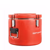 Thermal container - 15 liters - with clamping closure - stackable - incl. handles