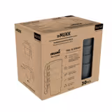 (30 kpl) Uudelleenkäytettävä muki - 260ml - Harmaa