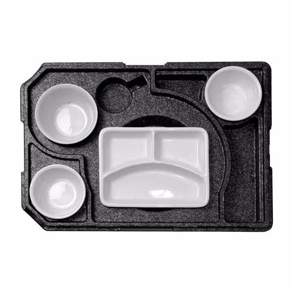(10 stuks) THERMO FUTURE BOX | Thermobox DINNER +3 - Zwart