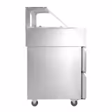 Saladette - 1210x700mm - 1 deur + 2 lades - voor 9x GN 1/6