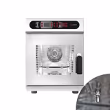 Elettrico - Forno combinato a vapore - Digitale - 6x GN 2/3 - slim - incl. Sistema di lavaggio - incl. Sonda al cuore