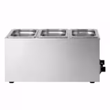 Bain-marie électrique – 1,2 kW – pour bacs GN 1/1 hauteur 150 mm – avec robinet de vidange