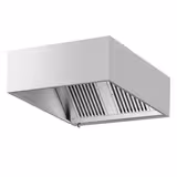 Commercial Wall-Mounted Extractor Hood – 1200mm – Baffle Filters & Lighting