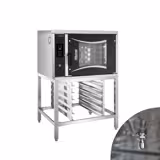 Bakkerij elektrische combisteamer - Digitaal - 6x EN 60x40 - incl. onderstel, bakplaathouder & wassysteem
