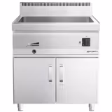 Bagnomaria elettrico professionale - 600mm - 1,2 kW - 1x GN 1/1 & 3x GN 1/9 - con rubinetto di scarico - con supporto