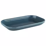 (6 ks) Jídelní podnos - EMMA - Melamin - GN 1/4 - Výška: 30 mm - modrý - stohovatelný