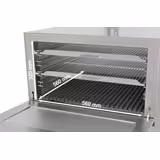 Charcoal - Holzkohlegrillofen - 710mm - Schwarz