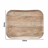 (12 stuks) CAMBRO | CENTURY™ - Glasvezel dienblad - GN 1/2 - Licht eiken houteffect - Glad