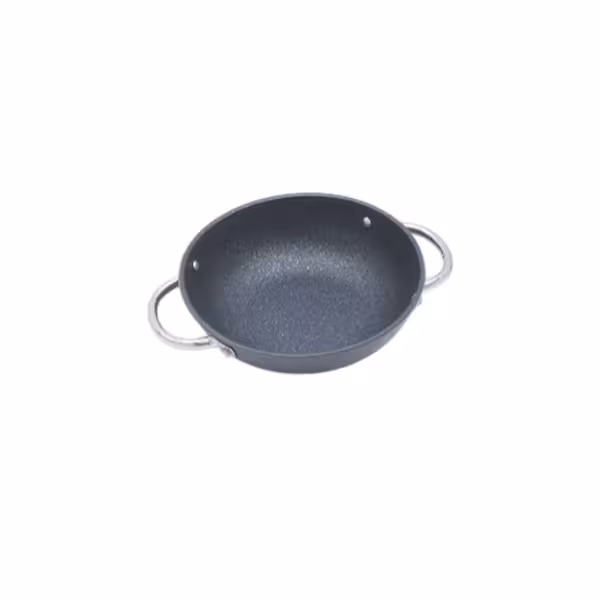 Patelnia typu wok PREMIUM – nadająca się do kuchenek indukcyjnych – średnica 24 cm – stal nierdzewna – wysoka
