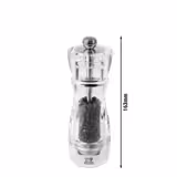 (6 pieces) PEUGEOT | VITTEL - Pepper Mill - Acrylic - Height: 160mm