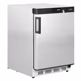 Lagerkühlschrank Edelstahl PREMIUM - 200 Liter - mit 1 Tür - Innenseite der Tür aus Kunststoff