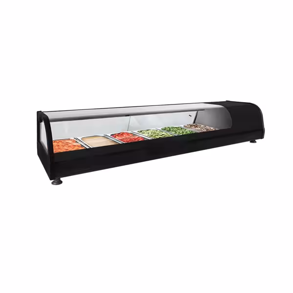 واجهة عرض تاباس مبردة PREMIUM PLUS - 1395x400mm - 6x GN 1/3