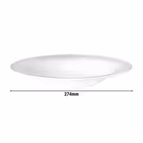 (2 sztuki) SELTMANN WEIDEN | Talerz do makaronu – głęboki – Ø 270 mm – perłowo-szary