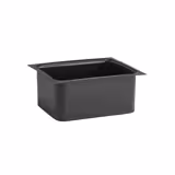 GN 1/2 pojemnik - VALO - Polistyren - Czarny - 310x250x140mm - kompatybilny z 14005 - do GN 1/2