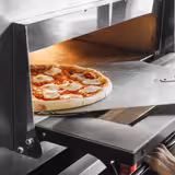 Električna peć za pizzu - 1010x850 mm - 4 x Ø 30 cm - za Ø 30 cm pizzu - do 450 °C - Mehaničko - uklj. postolje