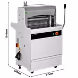 Ekmek Dilimleme Makinesi - Dilim kalınlığı 10mm - 370W - 500ekmek/saat