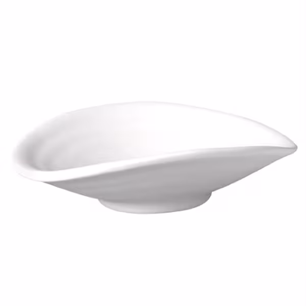 (6 stuks) Kom - ZEN - Melamine - 0,1L - 130x110mm - stapelbaar - Wit