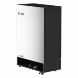 Üvegajtós italhűtő - 1 500 liter - 3 üvegajtóval & LED‑világítás - fekete
