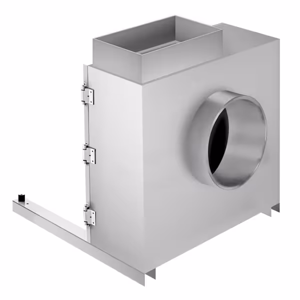 Airbox Ventilatorbox PREMIUM - 2500 m³/uur - 230V - met opklapbaar servicepaneel - geschikt voor houtskoolgrill