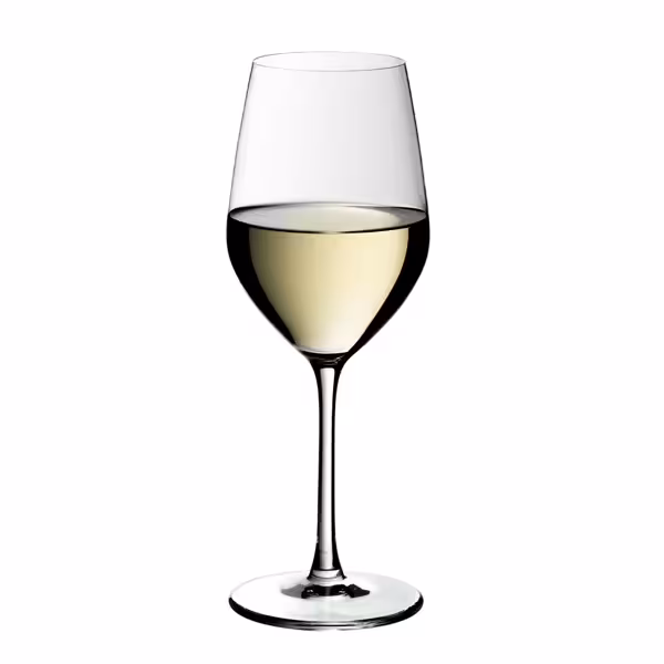 (6 stuks) WMF | ROYAL - Witte wijnbeker 02 - 390 ml - 100 ml gekalibreerd - met vullijn