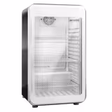 Minibar - 495mm - 113L - con 1 porta in vetro & illuminazione LED - Nero