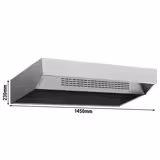 Stainless Steel Hood for Pizza Oven - 1450x1450x230mm - for PEZ630G & PEZ630G#2