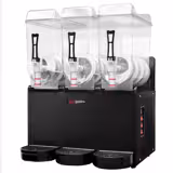 Commercial Slush Machine - 3 x 12 liters - Black