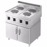 Elspis - 4x runda plattor (8 kW) - inkl. Underskåp med 2 dörrar