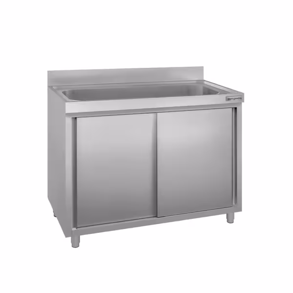 Afwaskast ECO - 1200 x 600 mm - met 1 spoelbak