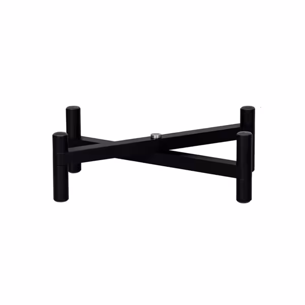 (3 st) Bufféställ - svart, pulverlackerad - 210x210 mm - Höjd: 70 mm
