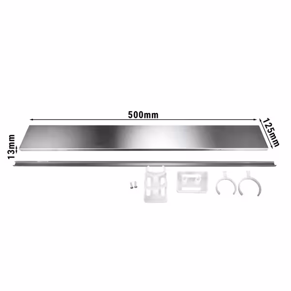 Plinth - 500x125mm - for Series SS & P7R
