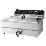 Friteuză- 30 litri - 5 kW - cu robinet de scurgere