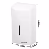 AIR-WOLF | Asciugamani elettrico con sensore a infrarossi - Acciaio inox bianco