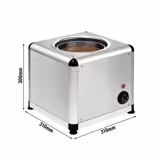 Fondoir à chocolat à chauffage sec - 7litres - 0,5kW