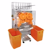 Exprimidor de naranjas automático - 120W - 47kg - con 20 naranjas/min, fruta 40–80mm, alimentación automática, ideal para autoservicio, profesional para hostelería - Naranja