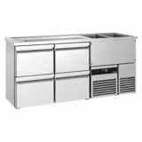 Biertheke PREMIUM - 1950x700mm - mit 4 Schubladen